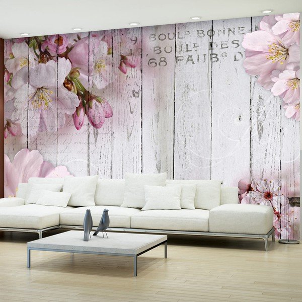 Lielformāta tapetes Bimago Apple Blossoms, 400 x 280 cm-image-1