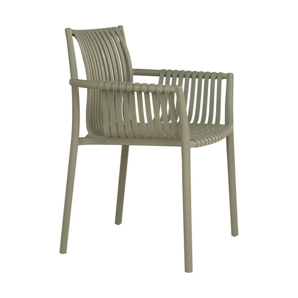 Zaļi plastmasas dārza krēsli (2 gab.) Tulsa – House Nordic-image-3