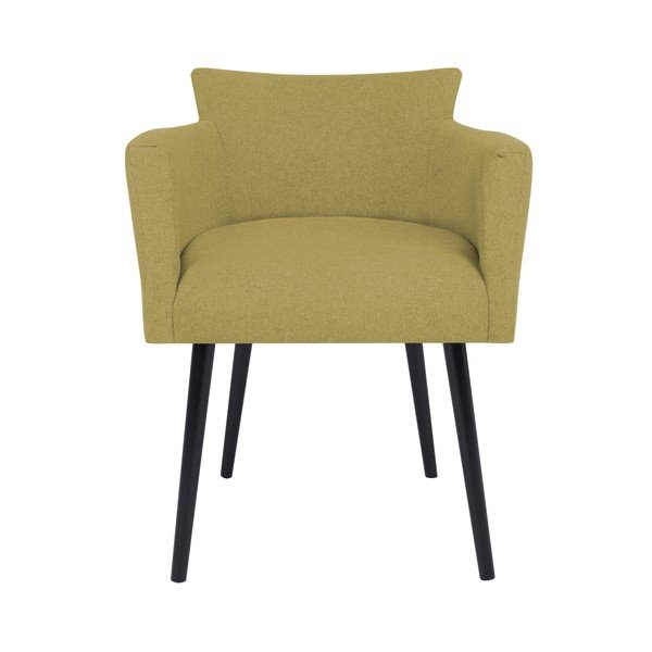 Dzeltens krēsls ar roku balstiem Windsor & Co Dīvāni Gemini-image-2