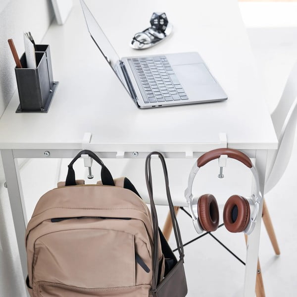 Matēti balts tērauda pielāgojams āķis Tower – YAMAZAKI-image-1