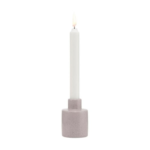 Keramikas svečturis A Simple Mess Orgon Lilac Ash, ⌀ 6,5 cm