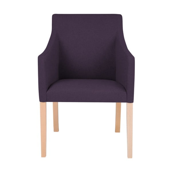 Violets krēsls ar atzveltnēm Micadoni Home Matteo