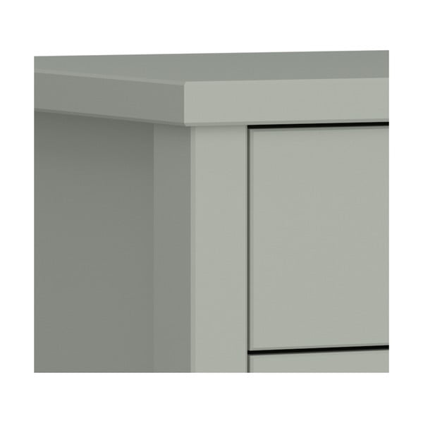 Zaļa augsta kumode 53x106 cm Tromsö – Tvilum-image-4