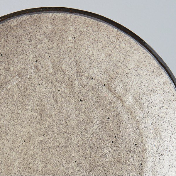 Bēšs keramikas šķīvis MIJ Earth, ø 24 cm-image-3