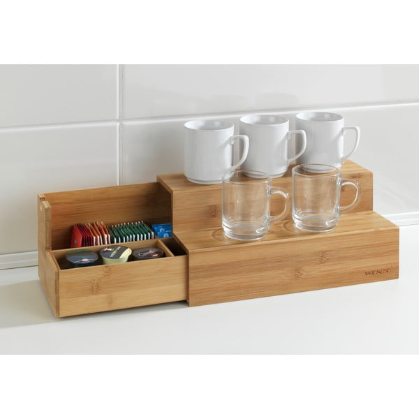 Bambusa statīvs kafijas un tējas piederumiem Wenko-image-1