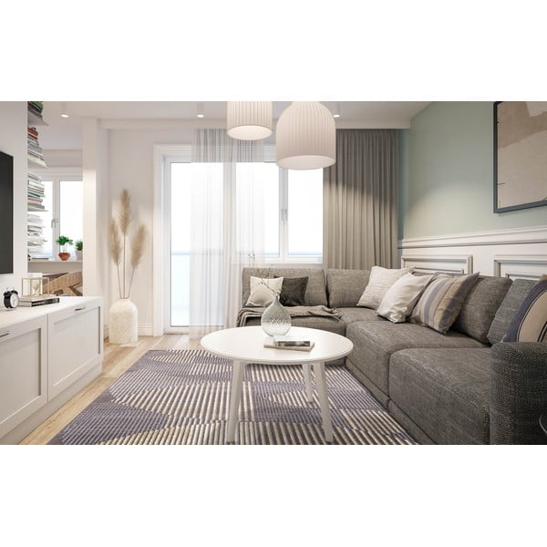 Pelēks vilnas paklājs 200x300 cm Shades – Agnella-image-1