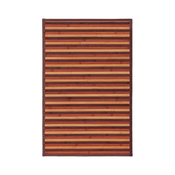 Sinepju dzeltens/brūns bambusa paklājs 60x90 cm – Casa Selección