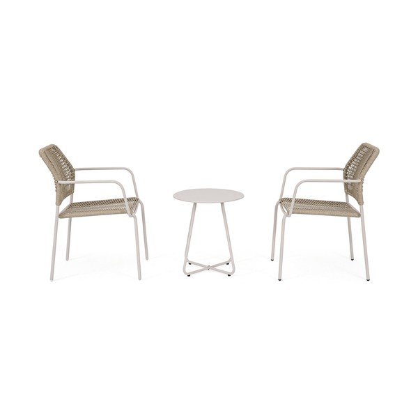 Tērauda apaļš dārza galdiņš ø 45 cm Jable – Bizzotto-image-1