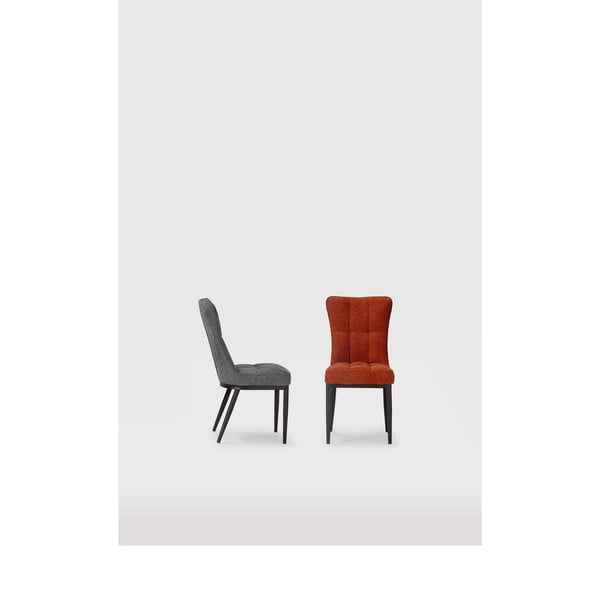 Terakotas oranži pusdienu krēsli (2 gab.) Damon – Marckeric-image-2