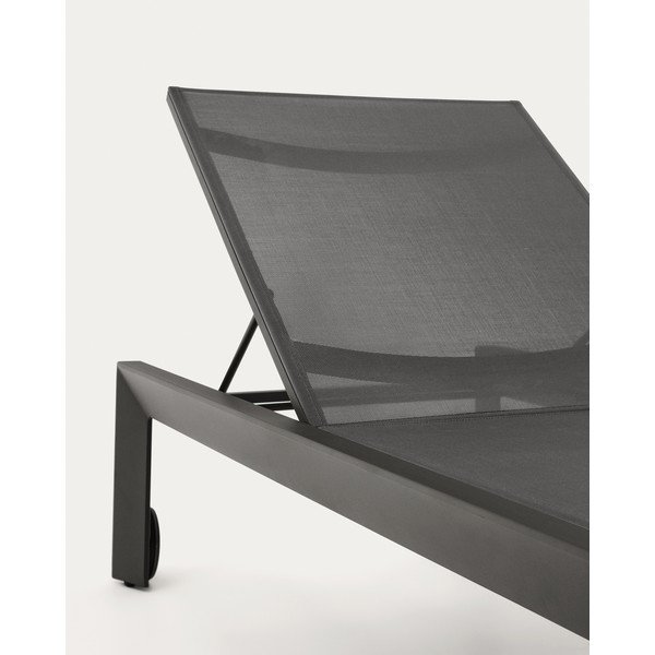 Melns metāla dārza zvilnis Canutells – Kave Home-image-4