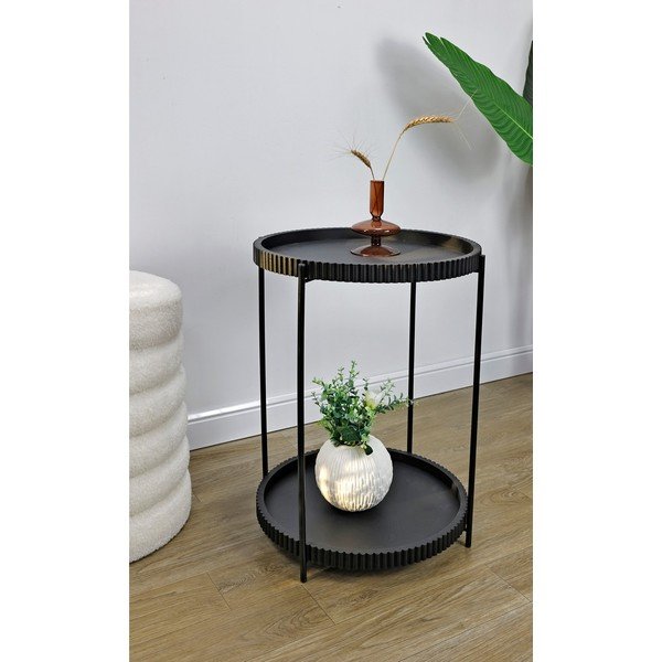 Metāla apaļš sānu galdiņš ø 42 cm Herdys – Yes Everyday-image-1