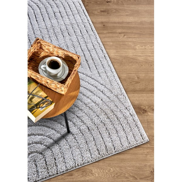 Gaiši pelēks paklājs 200x280 cm Panglao New York Light Grey – Elle Decoration-image-2