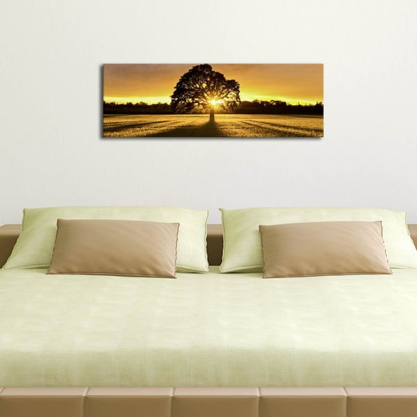 Izgaismota glezna Wallity Tree, 90 x 30 cm-image-1