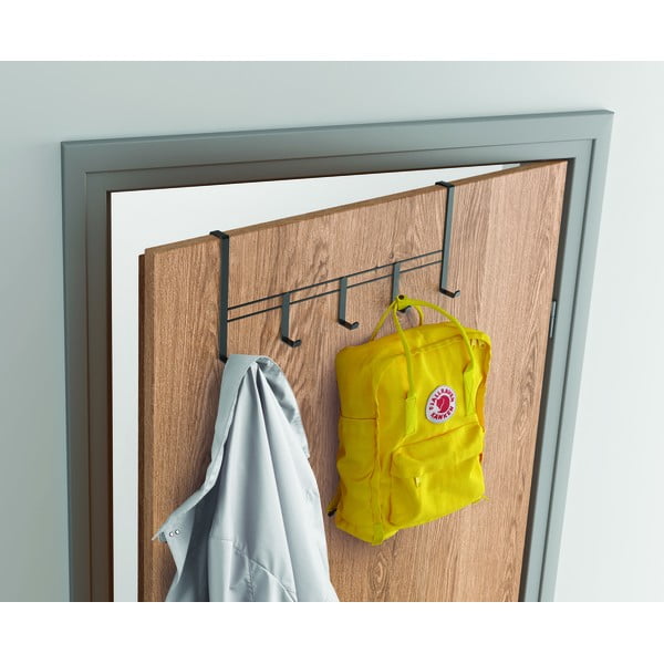 Melns metāla durvju pakaramais 38 cm Lava – Metaltex-image-1