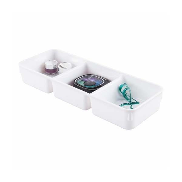 Balts InterDesign lietus organizators, garums 34 cm-image-1