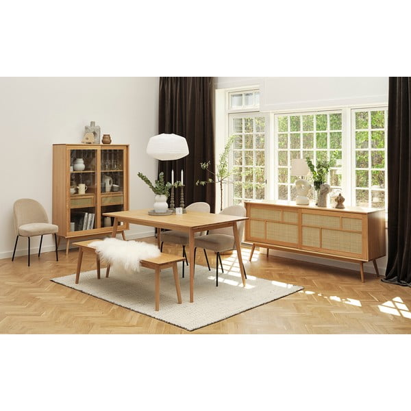 Pelēks pusdienu krēsls Creston – Unique Furniture-image-1