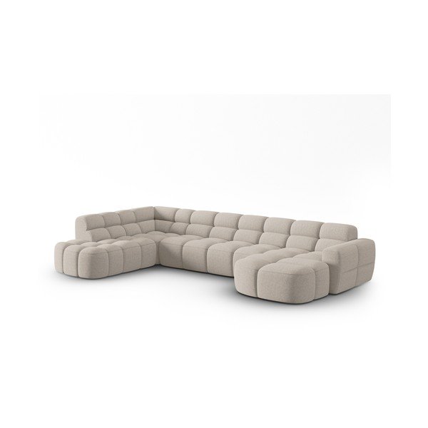 Bēšs stūra dīvāns Lisa – Micadoni Home-image-2