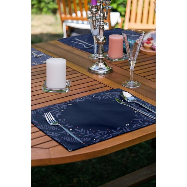 Ziemassvētku auduma galda paliktņi (6 gab.) 35x45 cm Six Ame Servis - Mila Home-image-2