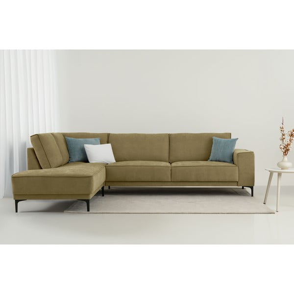 Zaļš stūra dīvāns (ar kreiso stūri) Copenhagen – Scandic-image-1