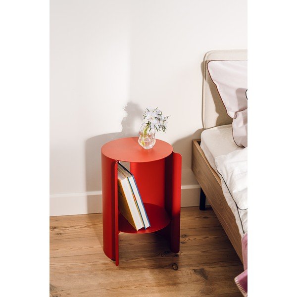 Tērauda apaļš sānu galdiņš ø 32 cm Wa – noo.ma-image-1