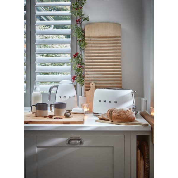 Matēti balts tosteris 50's Retro Style – SMEG-image-1