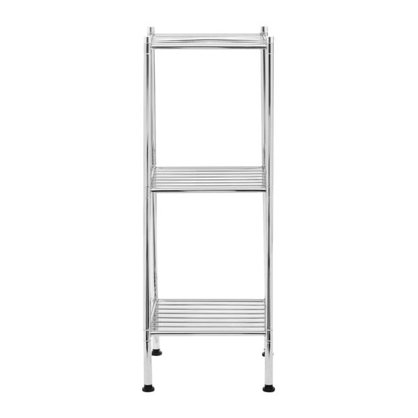 Sudraba krāsas vannas istabas plaukts 34x80 cm – Premier Housewares-image-2