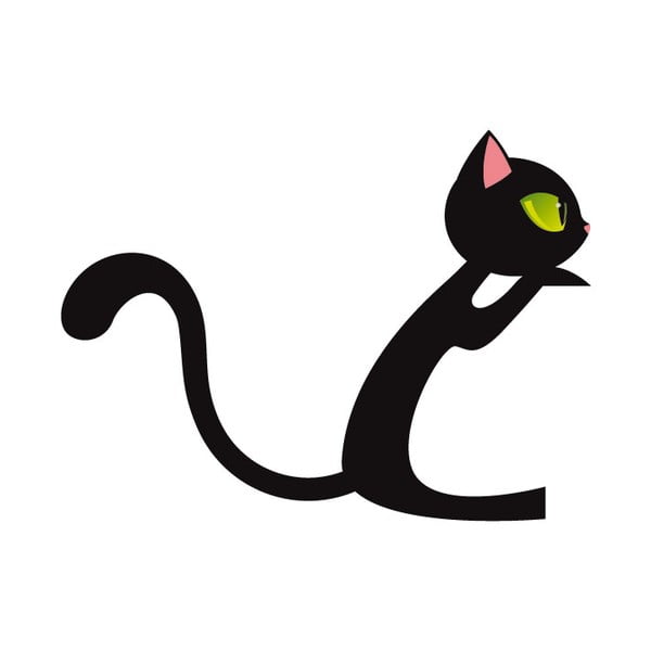 Uzlīme Fanastick Black Cat-image-1