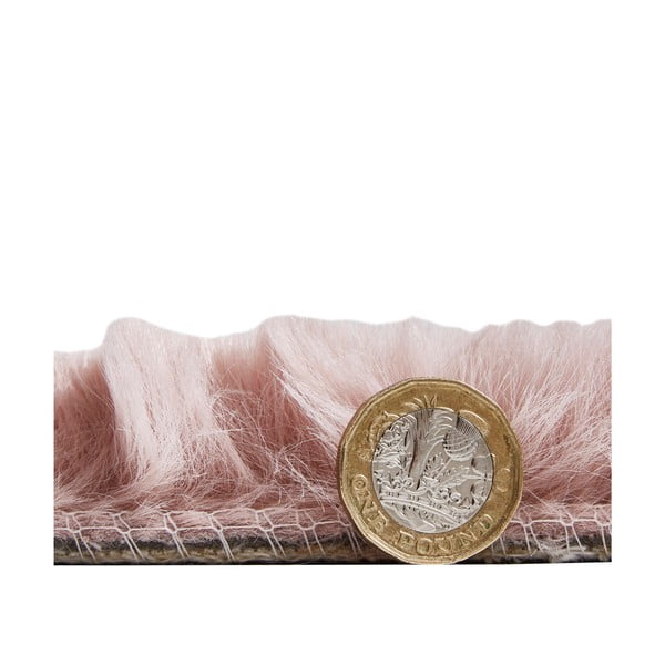 Rozā paklājs Think Rugs Teddy, 120 x 170 cm-image-3