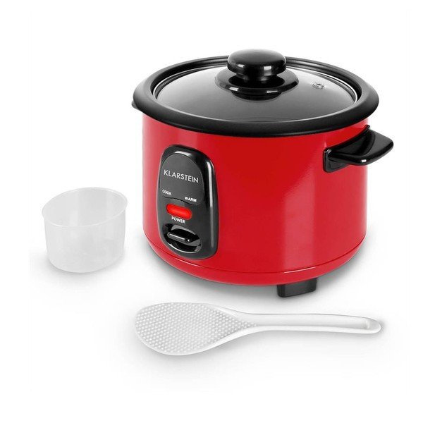 Sarkans rīsu vārāmais katls Klarstein Osaka, 1,5 l-image-1