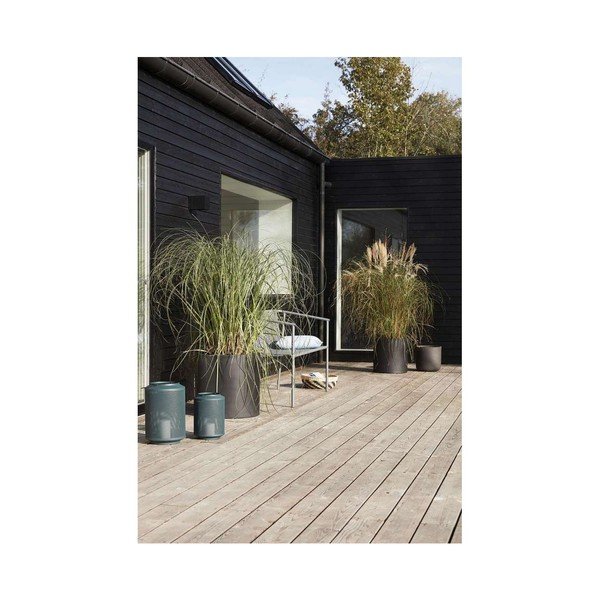 2 tumši zaļu dzelzs laternu komplekts Hübsch Fento-image-1