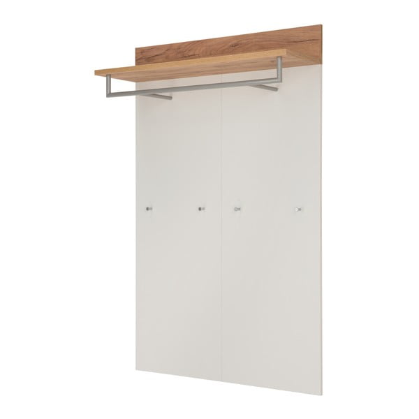 Balts/dabīga toņa sienas pakaramais ar ozolkoka imitāciju Topix – Germania-image-2