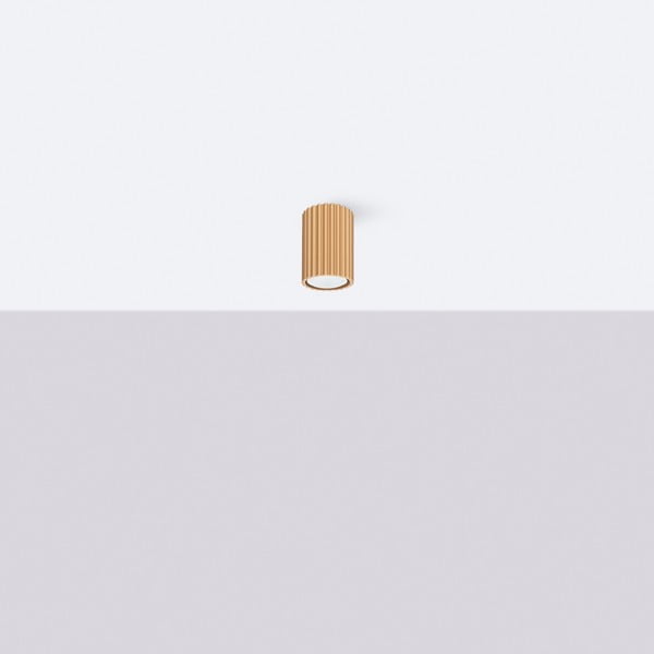 Zelta krāsas prožektora tipa lampa Gleam – Sollux-image-4