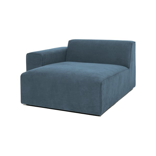 Zils velveta modulārais dīvāns (ar kreiso stūri) Sting – Scandic-image-1