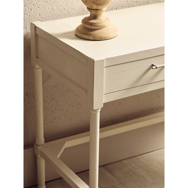 Priedes masīvkoka darba galds 48x107 cm Heritage – Premier Housewares-image-2