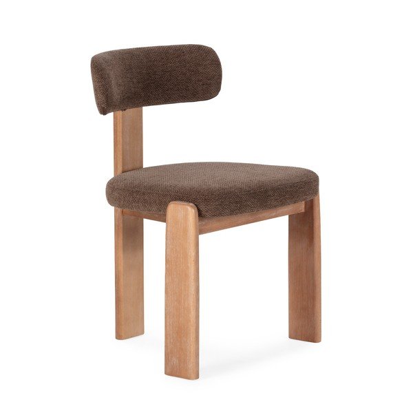 Brūni polsterēti pusdienu krēsli (2 gab.) Nadia – MOME-image-3