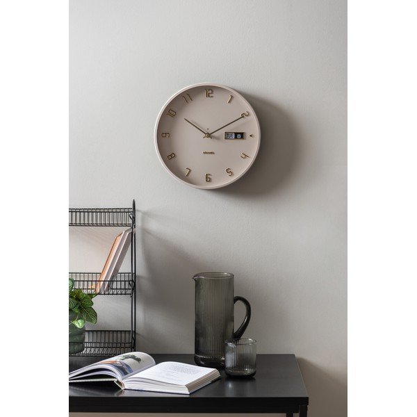 Sienas pulkstenis ø 30 cm  Data Flip – Karlsson-image-3
