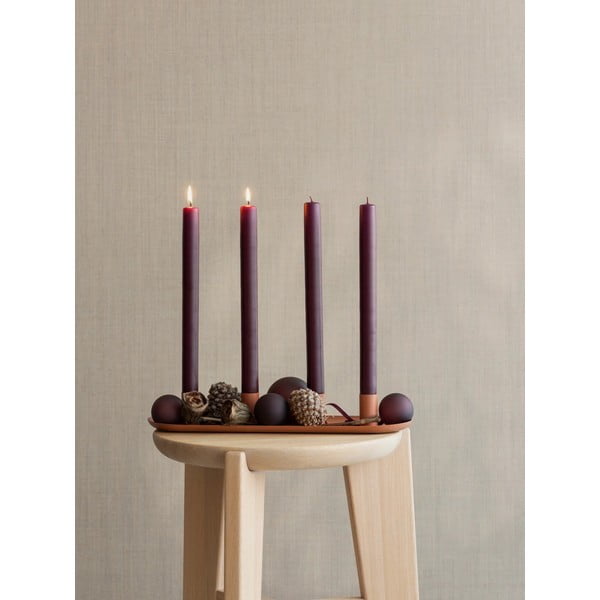 Stikla pūstas Ziemassvētku eglītes bumbiņas (2 gab.) ø 9 cm Juhla – Blomus-image-3