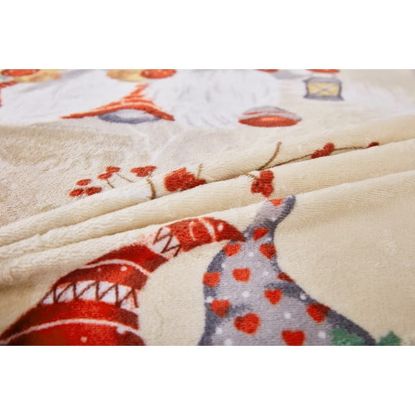 Gaiši brūna vienguļamā mikroplīša gultas veļa 140x200 cm Goblin – My House-image-3