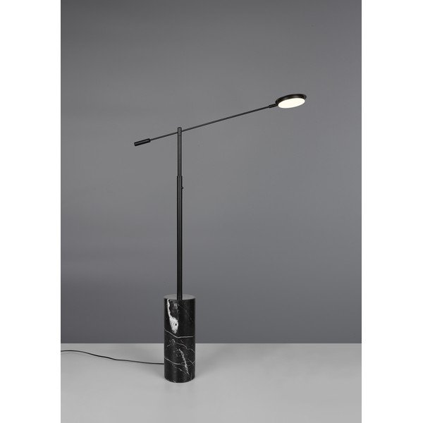 Melna LED stāvlampa (augstums 145 cm) Fiore – Trio Select-image-1
