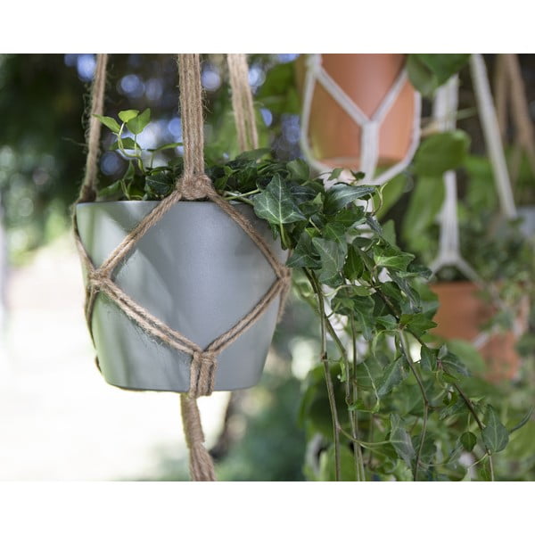 Tekstila ķēde puķu podiem ø 13 cm (augstums 100 cm) Macramé – Artevasi-image-1