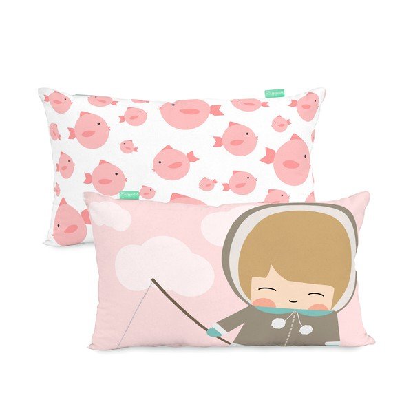 Spilvendrāna no tīras kokvilnas Happynois Skymo Day, 50 x 30 cm-image-3