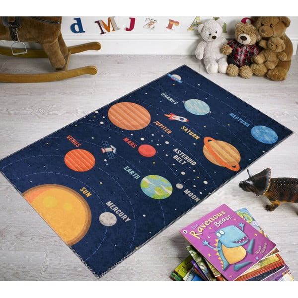 Bērnu paklājs 80x150 cm Solar System – Vitaus-image-1