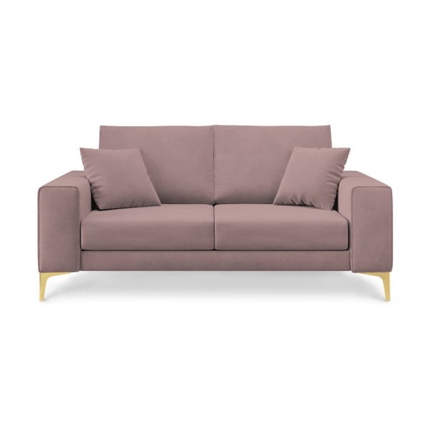 Cosmopolitan Design Basel pulverveida rozā dīvāns, 174 cm