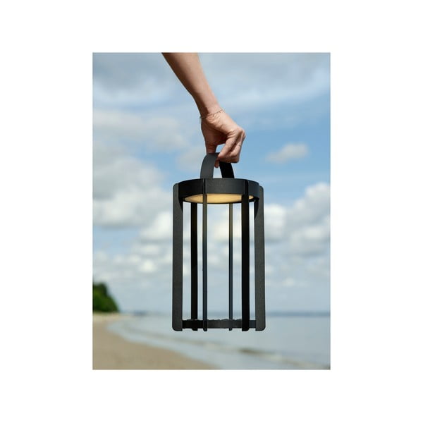 Melna āra LED laterna ar USB (augstums 30 cm) Firefly – Zone-image-4