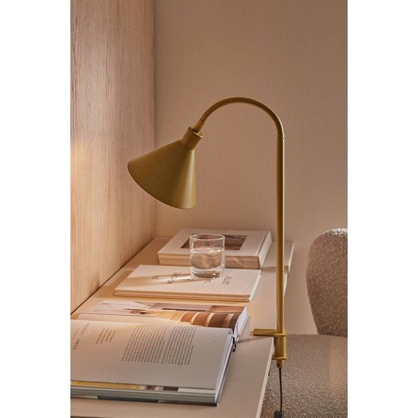Brūna metāla galda lampa ar saliekamu konstrukciju/ar klipsi (augstums 50 cm) Flexi Torino – Ellos Home-image-1