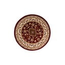 Sarkans apaļš paklājs 133x133 cm Sherbone – Flair Rugs