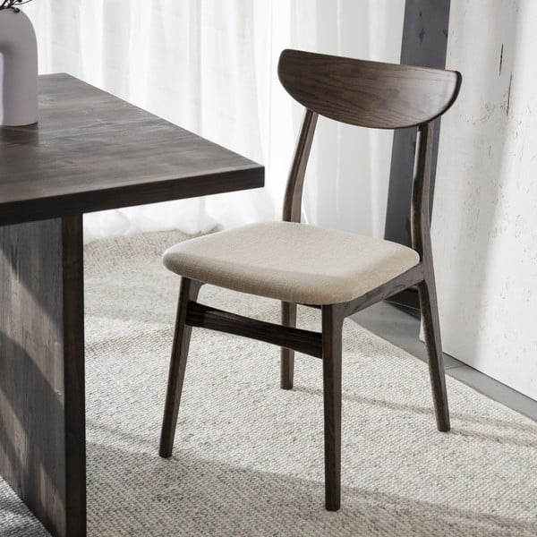 Brūni ēdamistabas krēsli (2 gab.) Rodham – Rowico-image-1