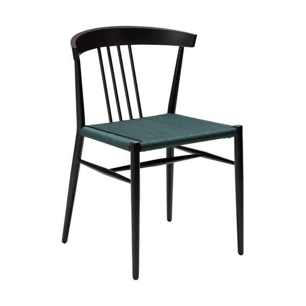 Melns/tirkīzzils pusdienu krēsls Sava – DAN-FORM Denmark