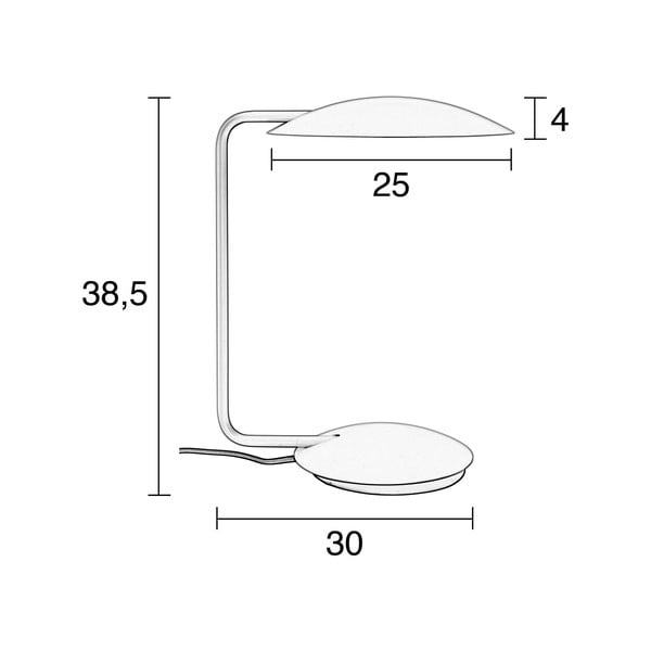Rozā galda lampa Zuiver Pixie-image-2