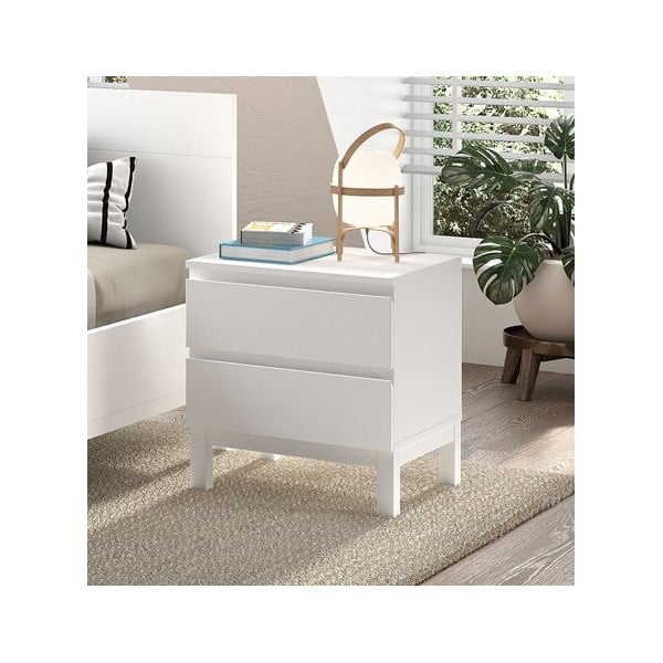 Balts bērnu naktsskapītis Eva – Vipack-image-1